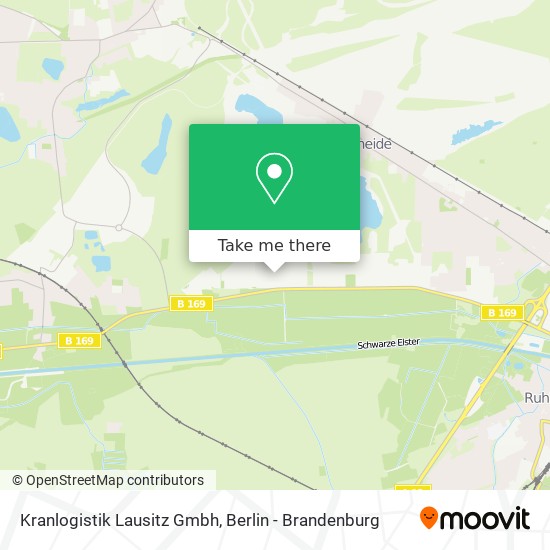 Kranlogistik Lausitz Gmbh map