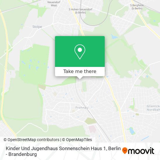 Kinder Und Jugendhaus Sonnenschein Haus 1 map