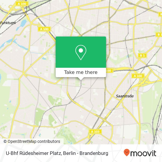 U-Bhf Rüdesheimer Platz map