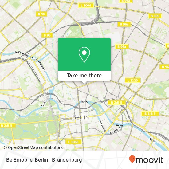 Be Emobile map