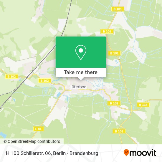 Карта H 100 Schillerstr. 06