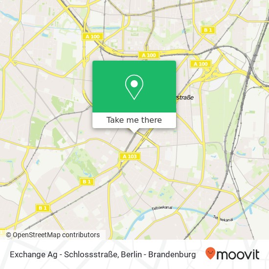 Exchange Ag - Schlossstraße map