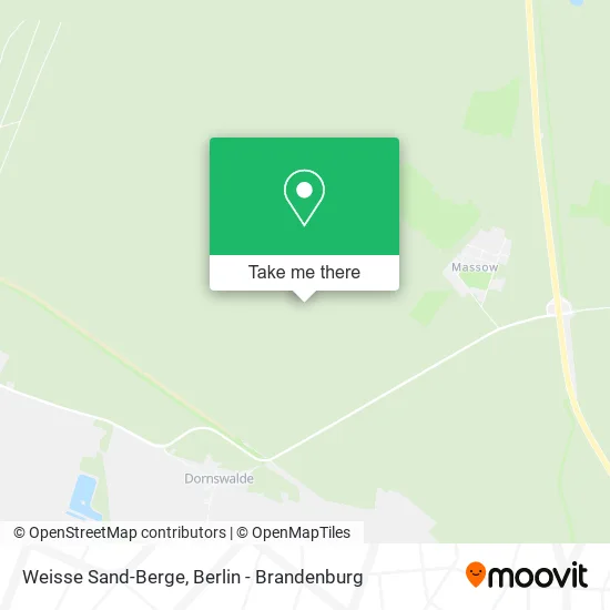 Карта Weisse Sand-Berge