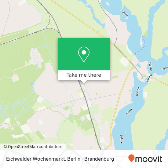 Eichwalder Wochenmarkt map