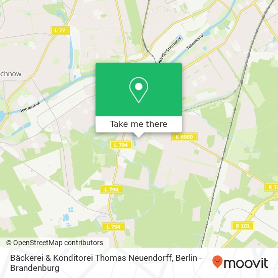 Bäckerei & Konditorei Thomas Neuendorff map