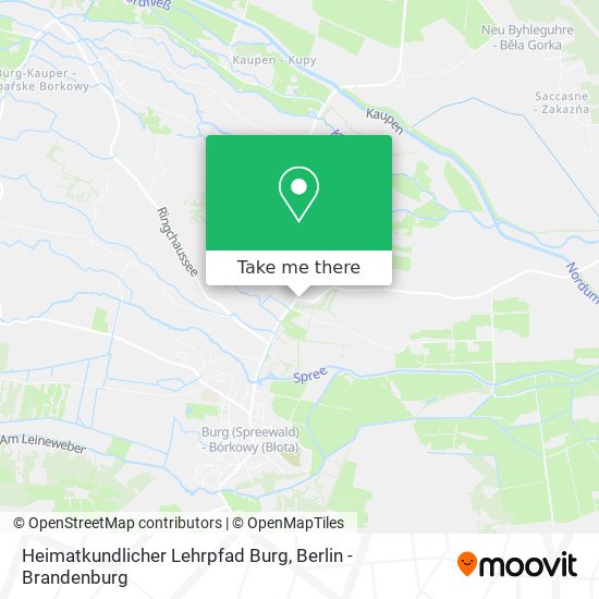 Карта Heimatkundlicher Lehrpfad Burg