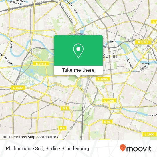 Philharmonie Süd map