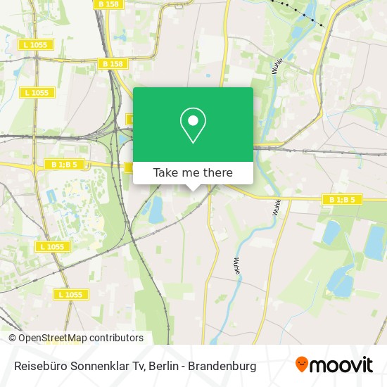 Reisebüro Sonnenklar Tv map