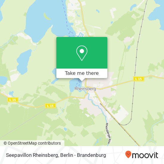 Seepavillon Rheinsberg map