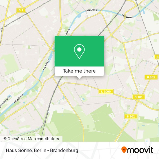 Haus Sonne map