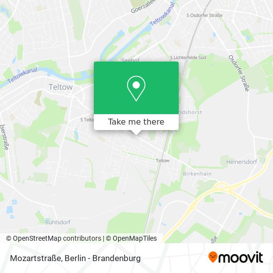 Mozartstraße map
