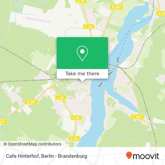 Cafe Hinterhof map