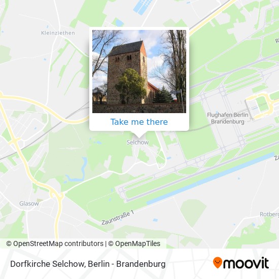 Dorfkirche Selchow map