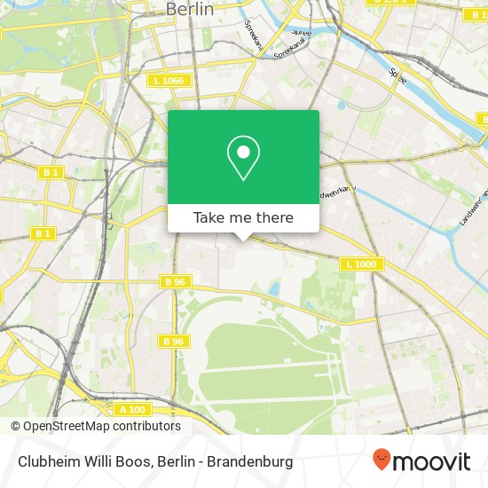 Clubheim Willi Boos map