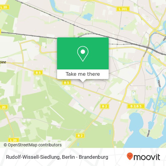 Rudolf-Wissell-Siedlung map