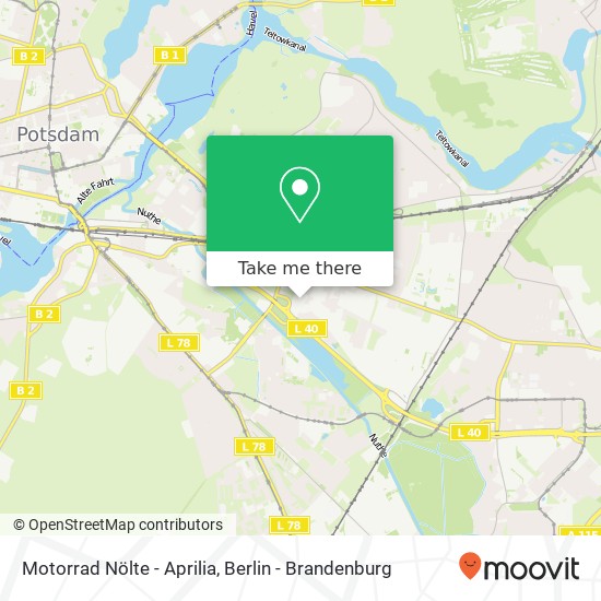 Motorrad Nölte - Aprilia map