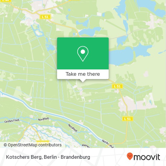 Kotschers Berg map