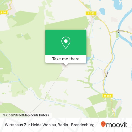 Карта Wirtshaus Zur Heide Wohlau