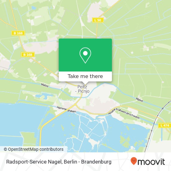 Radsport-Service Nagel map