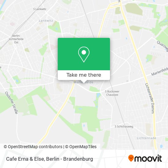 Cafe Erna & Else map