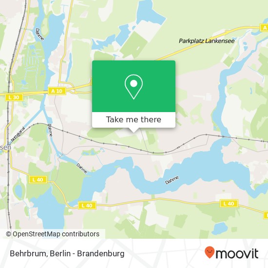 Карта Behrbrum