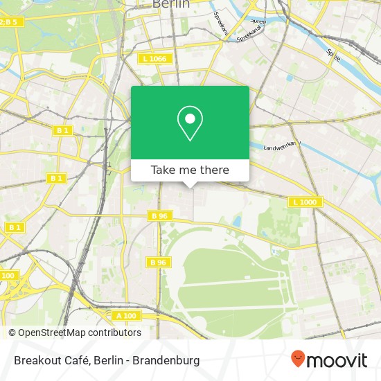 Breakout Café map