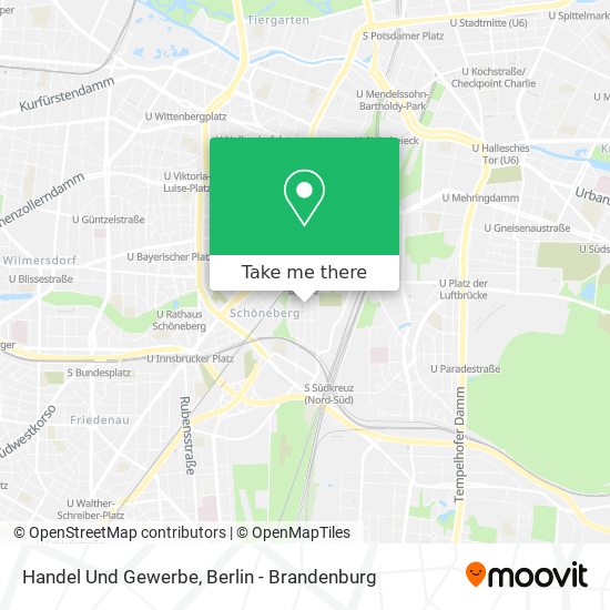 Handel Und Gewerbe map