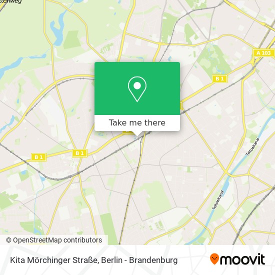 Kita Mörchinger Straße map