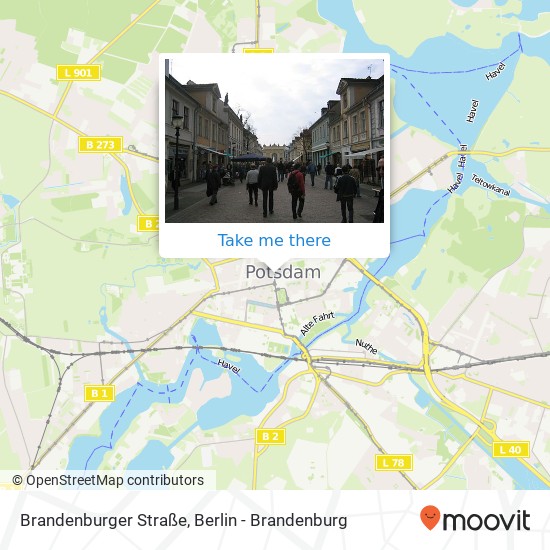 Brandenburger Straße map