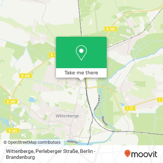 Wittenberge, Perleberger Straße map