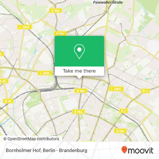 Bornholmer Hof map