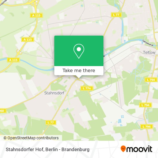 Карта Stahnsdorfer Hof
