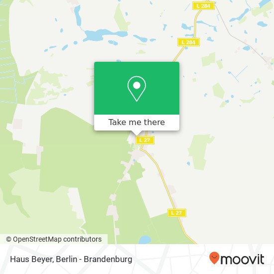 Карта Haus Beyer