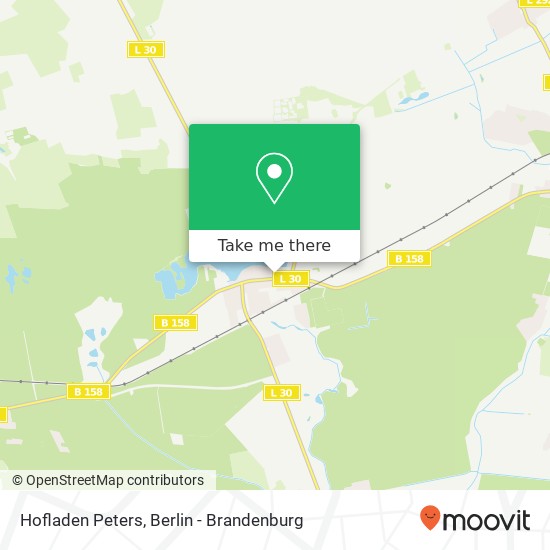 Карта Hofladen Peters