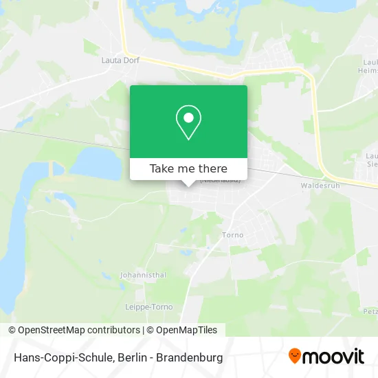 Hans-Coppi-Schule map