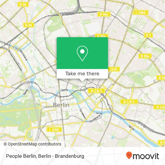 People Berlin map