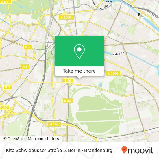 Kita Schwiebusser Straße 5 map