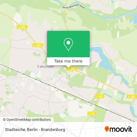 Карта Stadteiche