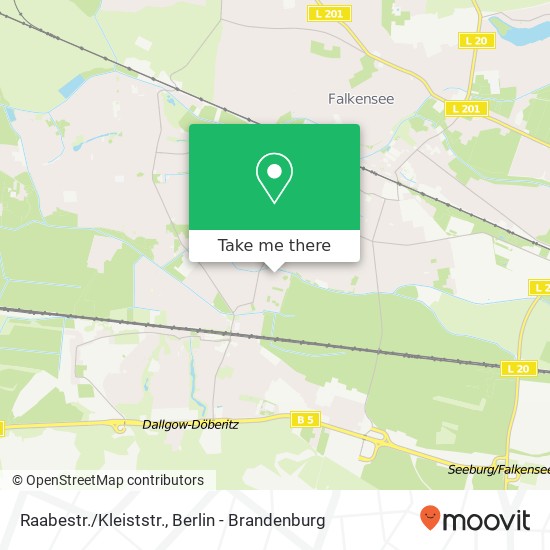 Raabestr./Kleiststr. map