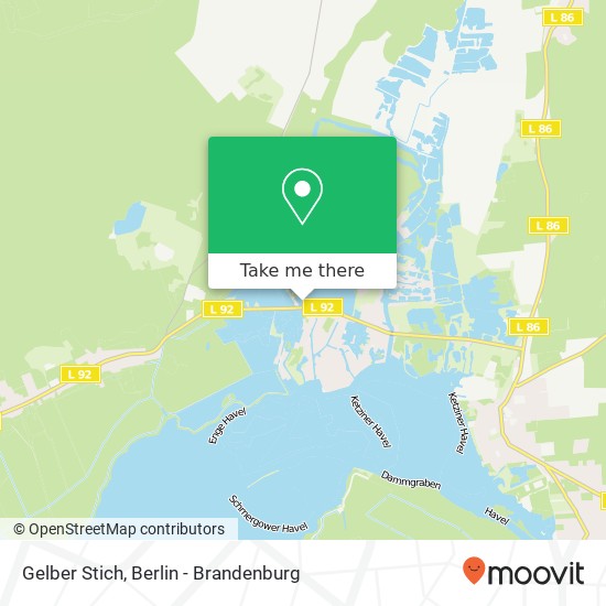 Gelber Stich map