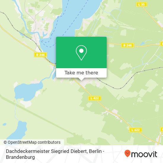 Карта Dachdeckermeister Siegried Diebert