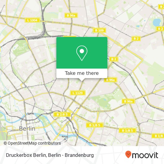 Druckerbox Berlin map