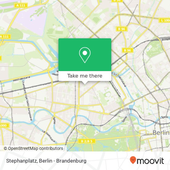 Stephanplatz map