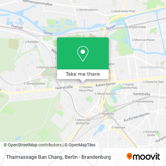 Thaimassage Ban Chang map