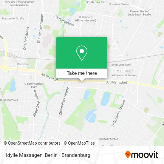 Карта Idylle Massagen