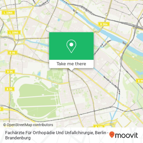 Fachärzte Für Orthopädie Und Unfallchirurgie map