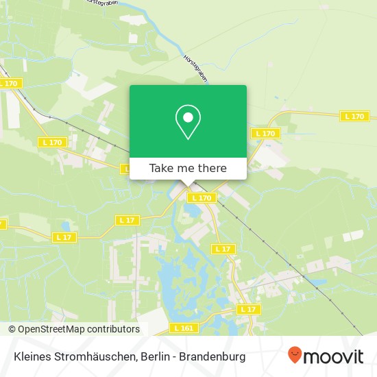 Kleines Stromhäuschen map