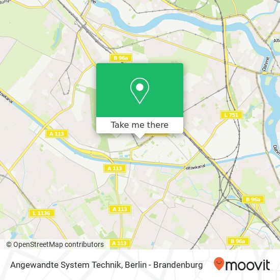 Карта Angewandte System Technik