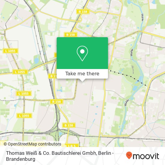 Thomas Weiß & Co. Bautischlerei Gmbh map