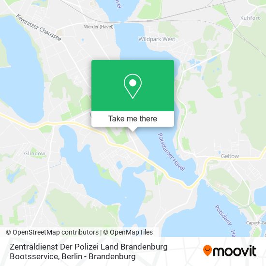 Zentraldienst Der Polizei Land Brandenburg Bootsservice map